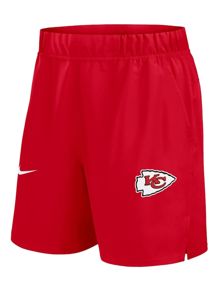 Fanatics Red NFL Kansas City Chiefs Woven Victory Shorts - Image 3 of 3