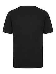 Fanatics F1 Mercedes AMG Petronas Small Logo 100% Cotton Black T-Shirt - Image 2 of 3