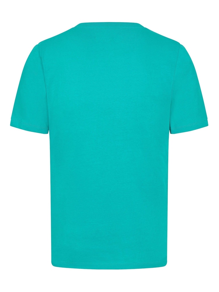 Fanatics Green F1 Mercedes AMG Petronas F1 Logo 100% Cotton T-Shirt - Image 2 of 3