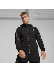 Puma Black F1 Scuderia Ferrari Race Hooded Sweat Jacket - Image 1 of 6