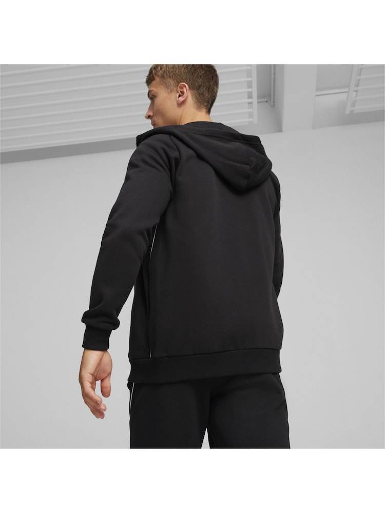 Puma Black F1 Scuderia Ferrari Race Hooded Sweat Jacket - Image 2 of 6 Puma Black F1 Scuderia Ferrari Race Hooded Sweat Jacket - Image 2 of 6