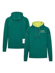 Fanatics F1 Aston Martin Aramco Logo Black Hoodie - Image 1 of 3