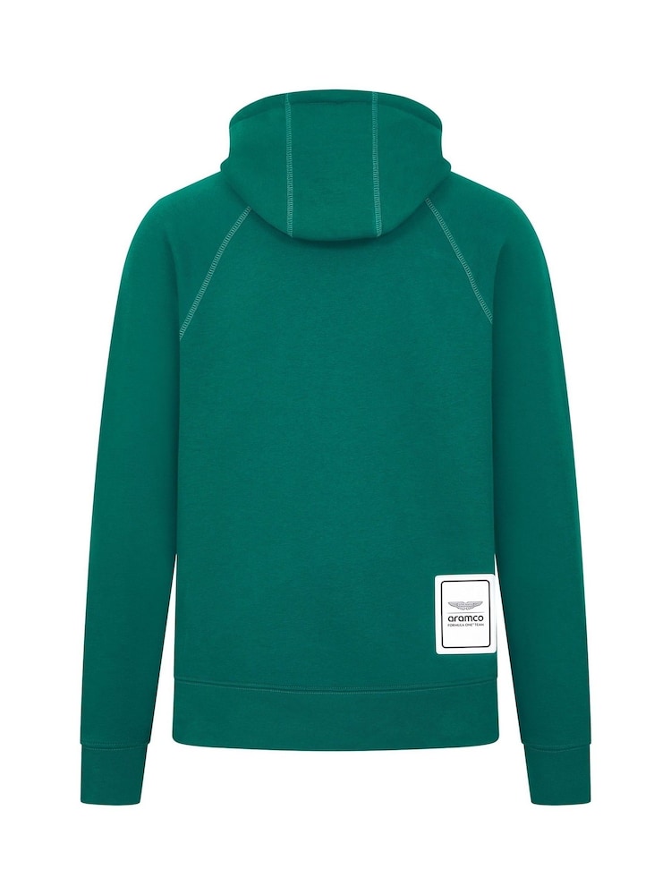 Fanatics F1 Aston Martin Aramco Logo Black Hoodie - Image 3 of 3