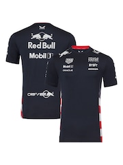 Fanatics Blue F1 Red Bull Racing 2024 Team USA Race T-Shirt - Image 1 of 3