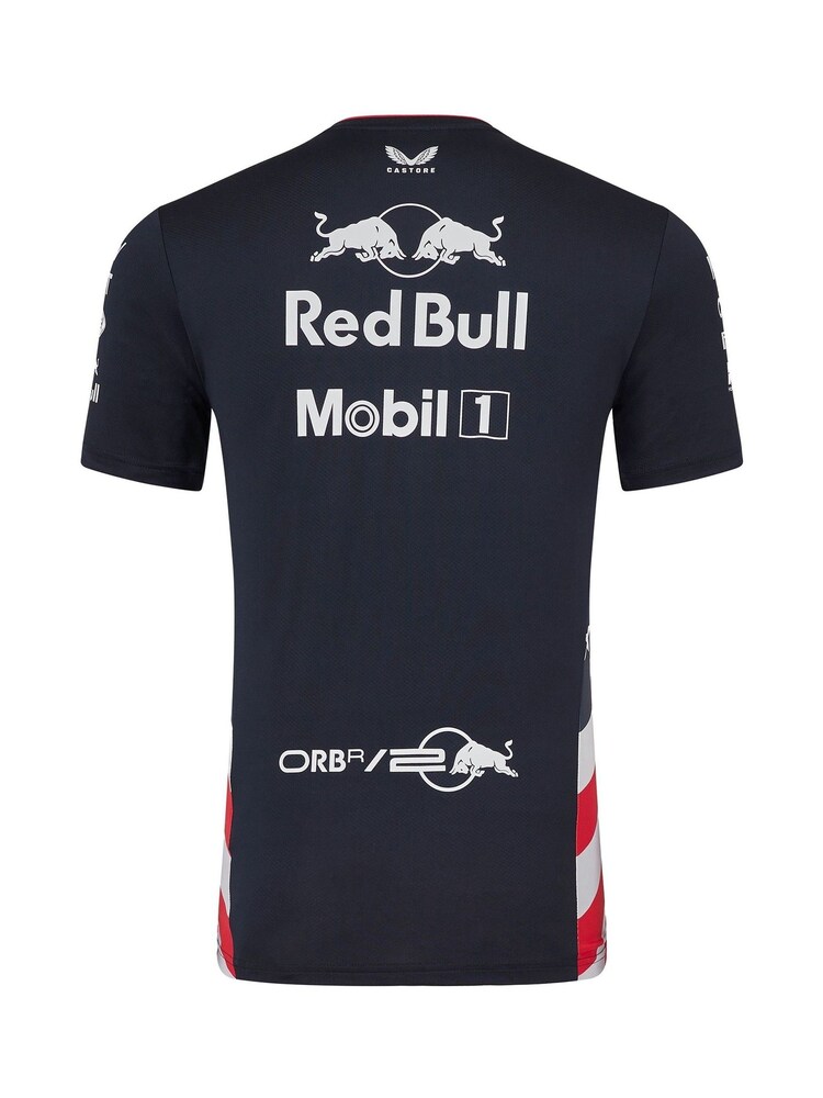 Fanatics Blue F1 Red Bull Racing 2024 Team USA Race T-Shirt - Image 2 of 3