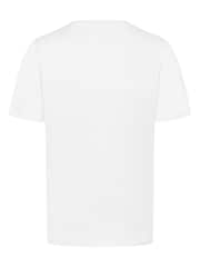 Fanatics F1 Mercedes AMG Petronas Small Logo 100% Cotton White T-Shirt - Image 3 of 3