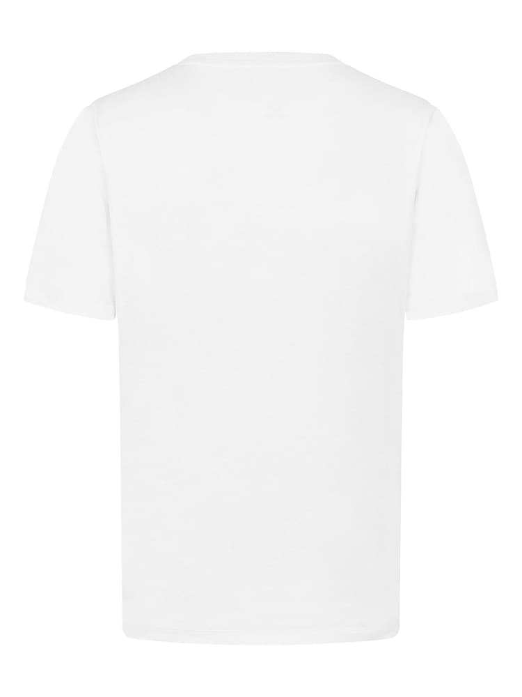 Fanatics F1 Mercedes AMG Petronas Small Logo 100% Cotton White T-Shirt - Image 3 of 3