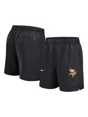 Fanatics NFL Minnesota Vikings Nike Woven Victory Black Shorts - Image 1 of 3