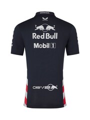 Fanatics Blue F1 Red Bull Racing 2024 Team USA Race Polo Shirt - Image 2 of 3