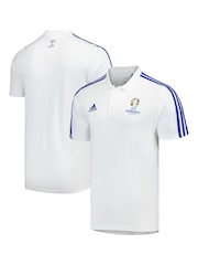 adidas White Euro 2024 Polo Shirt - Image 1 of 3