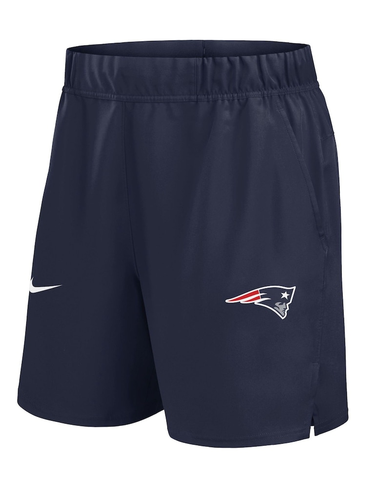 Fanatics Blue NFL New England Patriots Nike Woven Victory Shorts - Image 3 of 3