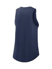 Fanatics Womens Blue MLB New York Yankees Legacy Icon High Neck Fashion Tank - Image 2 of 3