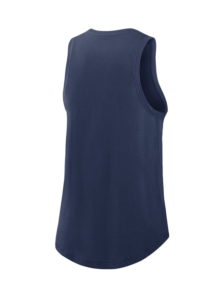 Fanatics Womens Blue MLB New York Yankees Legacy Icon High Neck Fashion Tank - Image 2 of 3