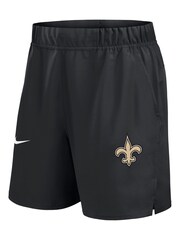 Fanatics NFL New Orleans Saints Woven Victory Black Shorts - Image 3 of 3