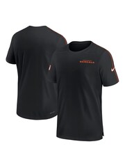 Fanatics NFL Cincinnati Bengals Dri-Fit Coach Black Top - Image 1 of 3