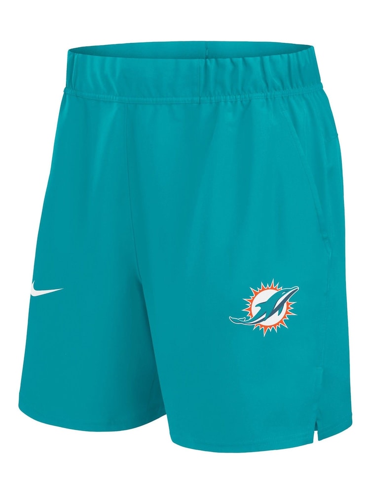 Fanatics Green NFL Miami Dolphins Woven Victory Shorts - Image 3 of 3