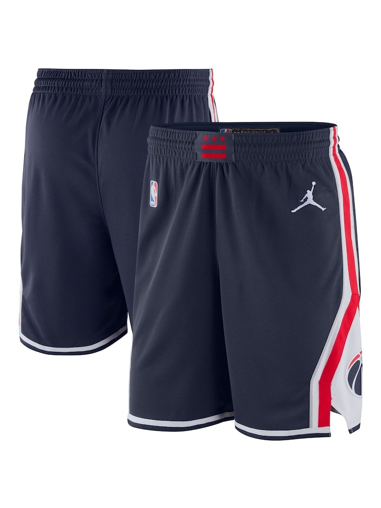 Fanatics Blue NBA Washington Wizards Statement Swingman Shorts - Image 1 of 3