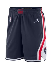 Fanatics Blue NBA Washington Wizards Statement Swingman Shorts - Image 3 of 3
