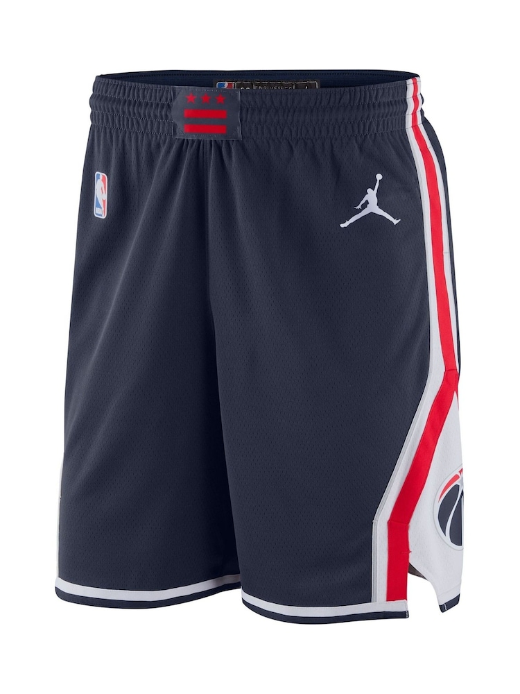 Fanatics Blue NBA Washington Wizards Statement Swingman Shorts - Image 3 of 3