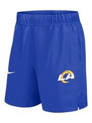 Fanatics Blue NFL Los Angeles Rams Woven Victory Shorts - Image 2 of 3