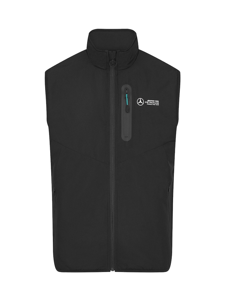 Fanatics F1 Mercedes AMG Petronas Black Gilet - Image 2 of 3