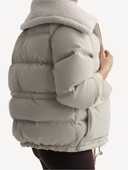 Varley White Roseville Short Puffer Jacket - Image 2 of 8