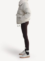 Varley White Roseville Short Puffer Jacket - Image 7 of 8