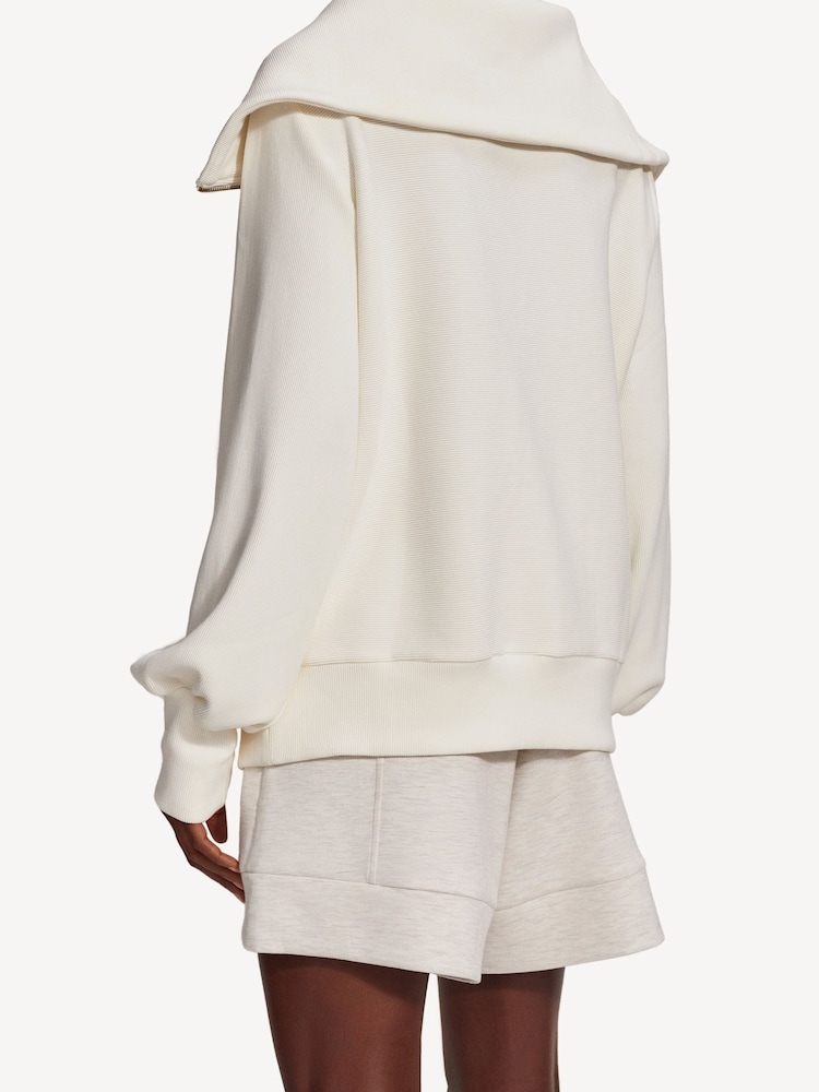 Varley Ivory Vine Half Zip Sweatshirt - Image 2 of 6
