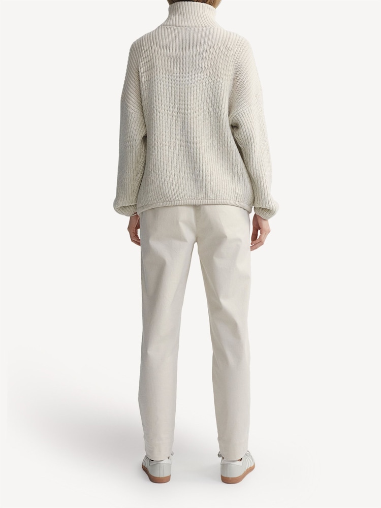 Varley Fog Willard Half Zip Knit 2.4 Jumper - Image 2 of 7