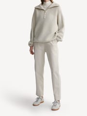 Varley Fog Willard Half Zip Knit 2.4 Jumper - Image 4 of 7