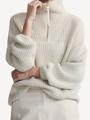 Varley Fog Willard Half Zip Knit 2.4 Jumper - Image 5 of 7