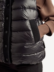 Varley Black Colwyn Combo Boxy Gilet - Image 4 of 4