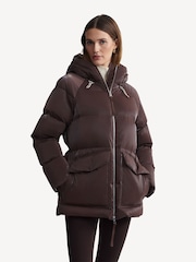 Varley Brown Fullerton Down Jacket - Image 1 of 6