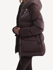 Varley Brown Fullerton Down Jacket - Image 2 of 6