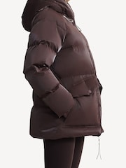 Varley Brown Fullerton Down Jacket - Image 3 of 6