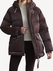 Varley Brown Fullerton Down Jacket - Image 4 of 6