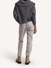 Varley Black Elise Half Zip Knit 100% Cotton Jumper - Image 5 of 6