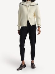 Varley Cream Sibley Soft Knit Jacket - Image 3 of 7