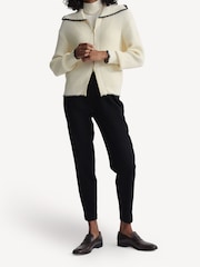 Varley Cream Sibley Soft Knit Jacket - Image 4 of 7