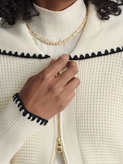 Varley Cream Sibley Soft Knit Jacket - Image 6 of 7
