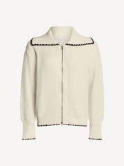 Varley Cream Sibley Soft Knit Jacket - Image 7 of 7