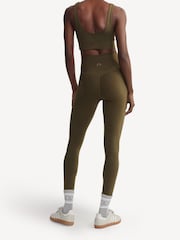 Varley Dark Olive Freesoft Cori Bra - Image 2 of 6
