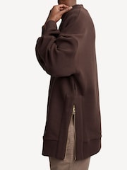 Varley Coffee Bean Boyfriend Mae Sweatshirt - Image 5 of 5