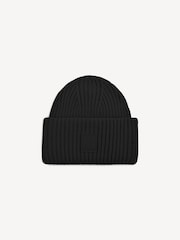 Varley Black Cresta Rib Beanie - Image 2 of 3