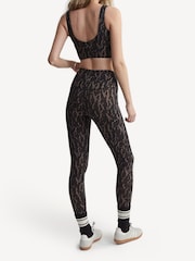 Varley Carob Fragment Snake Print Form Elsie Sports Bra - Image 5 of 7