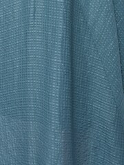 Jigsaw Blue Silk Linen Gauze Maxi Dress - Image 7 of 7