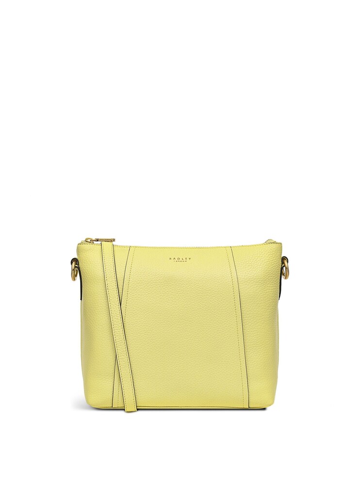 Radley London Medium Yellow Wood Street 2.0 Ziptop Cross-Body Bag - Image 1 of 5