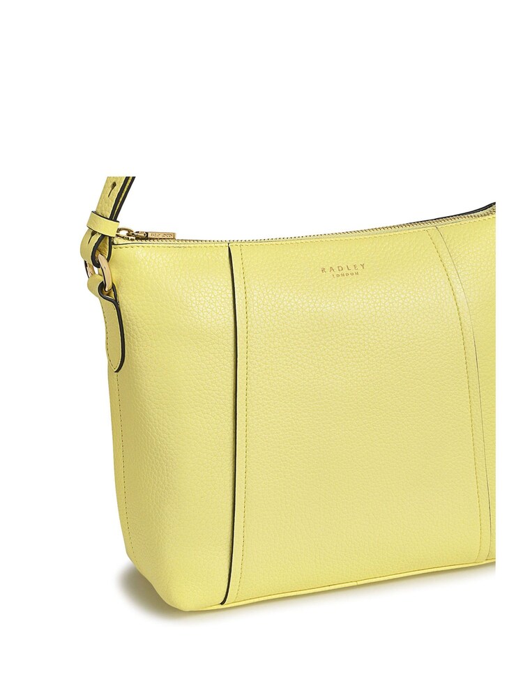 Radley London Medium Yellow Wood Street 2.0 Ziptop Cross-Body Bag - Image 2 of 5