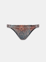 Mint Velvet Brown Snake Print Bikini Bottoms - Image 3 of 4