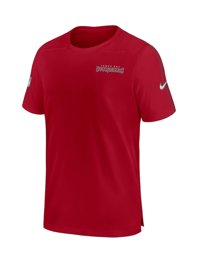 Fanatics Red NFL Tampa Bay Buccaneers Dri-Fit Coach Top - Image 2 of 3